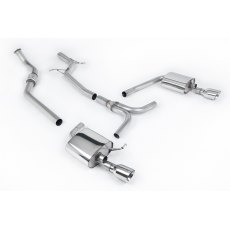 Milltek Cat-back for Audi A4 2.0 TFSI S line B8 (2WD and quattro Tiptronic-only) Saloon & Avant