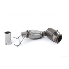 Milltek Large Bore Downpipe and Hi-Flow Sports Cat for New Mini Mk3 (F56) Cooper 1.5T (Pre-Facelift model only)