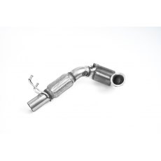 Milltek Large Bore Downpipe and Hi-Flow Sports Cat for Seat Leon ST Cupra 300 (4x4) Estate / Station Wagon / Combi (Non-OPF/GPF)