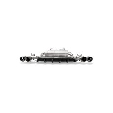 Akrapovic Rear Carbon Fiber Diffuser - Matte for BMW M5 / M5 Competition (F90) - OPF/GPF - 2018 - 2020