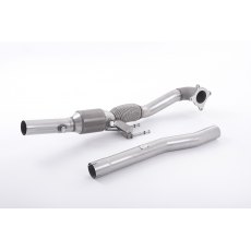 Milltek Large Bore Downpipe and Hi-Flow Sports Cat for Volkswagen Golf Mk6 R 2.0 TFSI 270PS