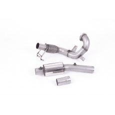 Milltek Large-bore Downpipe and De-cat for Volkswagen Polo GTI 2.0 TSI (AW 5 Door) - GPF/OPF Models Only