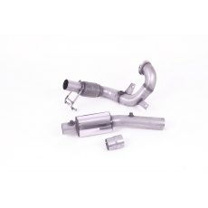 Milltek Large-bore Downpipe and De-cat for Volkswagen Polo GTI 2.0 TSI (AW 5 Door) - GPF/OPF Models Only