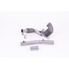 Milltek Cast Downpipe with HJS High Flow Sports Cat for Volkswagen Polo GTI 2.0 TSI (AW 5 Door) - GPF/OPF Models Only