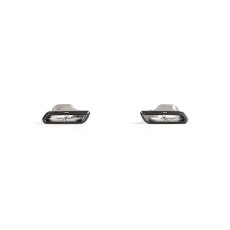Akrapovic Tail pipe set (Carbon) - High Gloss for Mercedes-AMG E 63 / E 63 S (W213) - 2017 - 2020