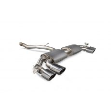 Scorpion Non-resonated cat-back system (with valves) for Audi TT S Mk3 Non GPF Model Only 2014 - 2019 EVO tail pipe