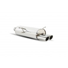 Scorpion Rear silencer only for BMW E46 320/325/330 2000 - 2006 Monaco (twin) tail pipe