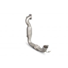Scorpion Downpipe with high flow sports catalyst for Ford Fiesta Ecoboost 1.0T 100,125 & 140 PS 2013 - 2017