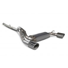 Scorpion Cat-back system with no valves for Ford Focus MK3 RS Non GPF Model Only 2016 - 2019 Indy tail pipe