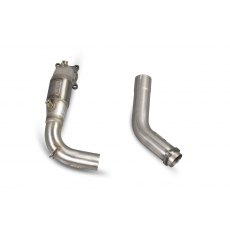 Scorpion Downpipe with a high flow sports catalyst for Honda Civic Type R FK2 (LHD) 2015 - 2017