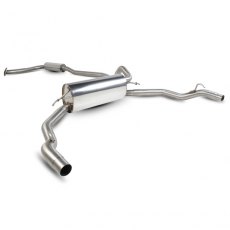 Scorpion Resonated cat-back system for Honda Civic Type R FN2 2007 - 2012 OE Fitment tail pipe