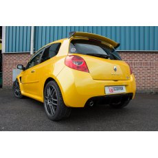 Scorpion Non-resonated cat-back system for Renault Clio MK3 197 Sport 2.0 16v 2006 - 2009 Imola tail pipe