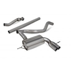 Scorpion Non-resonated Cat/GPF-back system for Renault Megane RS280 GPF/ RS300 Trophy 2019 - 2020 Special tail pipe