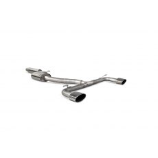 Scorpion Resonated cat-back system for Seat Leon Cupra 2.0 Tsi 280/290/300 Non GPF Model Only 2014 - 2019 EVO tail pipe