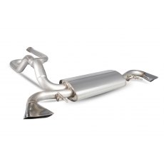 Scorpion Non-resonated cat-back system for Vauxhall Astra J VXR Non GPF Model Only 2012 - 2019 OE Fitment tail pipe