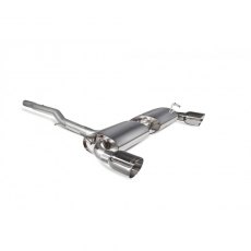 Scorpion Non-resonated cat-back system for Volkswagen Golf Mk4 R32 2003 - 2005 Daytona (twin) tail pipe