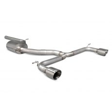Scorpion Non-resonated GPF-back system for Volkswagen Golf MK7.5 GTi TCR GPF Only 2019 - 2019 Daytona tail pipe