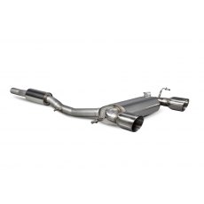 Scorpion Resonated cat-back system for Audi TT Mk1 Quattro 3.2 V6 1999 - 2006 Daytona tail pipe