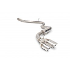 Scorpion Cat-back System for Audi TT Mk2 2.0 Tdi Quattro (Not Cabriolet) Non GPF Model Only 2009 - 2014 STW (twin) tail pipe