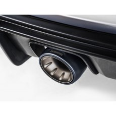 Akrapovic Tail pipe set (Titanium) - Black for Porsche 718 Cayman GT4 / Spyder - 2020 - 2022