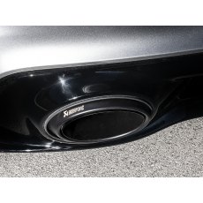 Akrapovic Tail pipe set (Titanium) - Black for Porsche 911 Turbo / Turbo S (992) - 2020 - 2022
