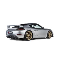 Akrapovic Rear Carbon Fiber Diffuser - Matte for Porsche 718 Cayman GT4 / Spyder - 2020 - 2022