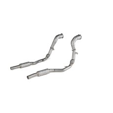 Akrapovic Downpipe / Link pipe set (SS) for Audi RS Q8 (4M) - OPF/GPF - 2020 - 2022