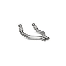 Akrapovic Link pipe set (SS) - for Audi Sport exhaust system for Audi RS 6 Avant (C7) - 2014 - 2018