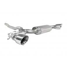 Scorpion GPF-Back system with electronic valve for BMW 128ti F40 2021 - 2021 Daytona tail pipe