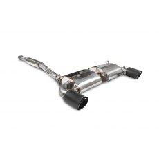 Scorpion Non-resonated cat-back system for Subaru GT86/Scion FR-S/BRZ Non GPF Model Only 2012 - 2021 Ascari tail pipe