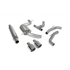Scorpion Resonated GPF-back system for Volkswagen Golf GTI MK8 2020 - 2021 Indy tail pipe