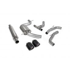 Scorpion Resonated GPF-back system for Volkswagen Golf GTI MK8 2020 - 2021 Ascari tail pipe