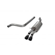 Scorpion Non-resonated GPF-back system for Volkswagen Polo GTi AW (GPF MODEL) 2019 - 2021 Daytona tail pipe black ceramic