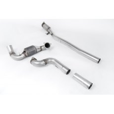 Milltek Large Bore Downpipe and Hi-Flow Sports Cat for Mercedes A-Class A35 AMG 2.0 Turbo (W177 Hatch Only O