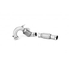 Milltek Large Bore Downpipe and Hi-Flow Sports Cat for Mercedes CLA-Class CLA45 & 45S AMG 2.0 Turbo Coup√© (O