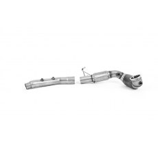 Milltek Large Bore Downpipe and Hi-Flow Sports Cat for Volkswagen Golf Mk8 GTi (245ps OPF/GPF Equipped Model