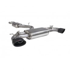 Scorpion Resonated cat/gpf-back system with valves for Audi RS3 8V Facelift (GPF models only) (2017 - 2020) Ascari EVO tailpipe
