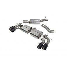 Scorpion Resonated cat/gpf-back system with valves for Audi S3 3-Door/Sportback 8V (2013 - 2020) Ascari tailpipe