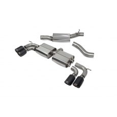 Scorpion Resonated cat/gpf-back system without valves for Audi S3 3-Door/Sportback 8V (2013 - 2020) Ascari tailpipe