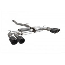 Scorpion Non-resonated cat/gpf-back system without valves for Audi S3 Saloon 8V (2013 - 2020) Ascari tailpipe