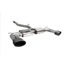 Scorpion Non-resonated cat/gpf-back system without valves for Audi S3 Saloon 8V Facelift GPF Model (2019 - 2020) Ascari EVO tailpipe