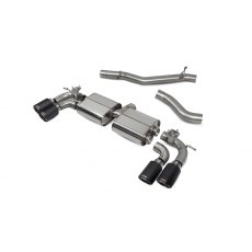 Scorpion Non-resonated cat/gpf-back system with valves for Audi S3 3-Door/Sportback 8V (2013 - 2020) Ascari tailpipe