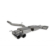 Scorpion Non-resonated cat/gpf-back system without valves for Audi S3 3-Door/Sportback 8V (2013 - 2020) Daytona tailpipe