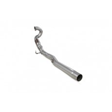 Scorpion Downpipe with sports catalyst (GPF removed) for Audi SQ2 (2019 - 2022) tailpipe