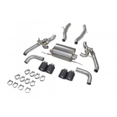 Scorpion Half System with valves for BMW X3 M including Competition (2019 - 2021) Ascari tailpipe