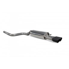 Scorpion GPF-Back system with electronic valve for Ford Fiesta ST MK8.5 (2022 - 2022) Daytona tailpipe in black ceramic