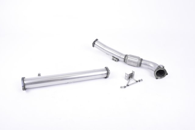 Large-bore Downpipe and De-cat for Ford Focus MK2 RS 2.5T 305PS