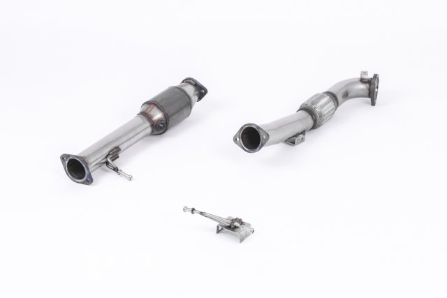 Large Bore Downpipe and Hi-Flow Sports Cat for Ford Focus Mk2 ST 225