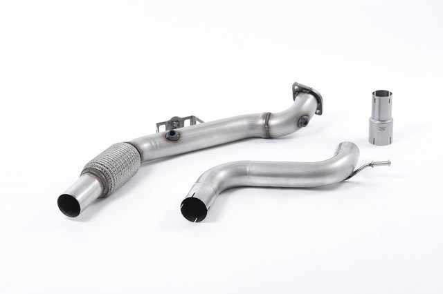 Large-bore Downpipe and De-cat for Ford Mustang 2.3 EcoBoost (Fastback)