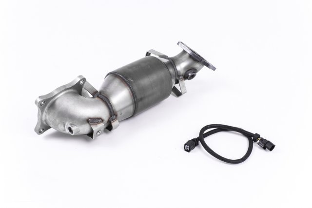 Cast Downpipe with HJS High Flow Sports Cat for Honda Civic Type R FK2 Turbocharged 2.0 litre i-VTEC (LHD models only)